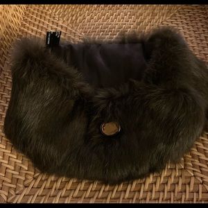 100% Genuine Rabbit Fur Clip Ear Cover: Brand New Out Of Box, Inside: Polyester